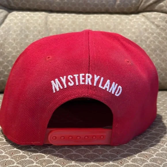 VERY RARE 2016 Mysteryland Festival limited edition merch hat in red - Picture 2 of 5